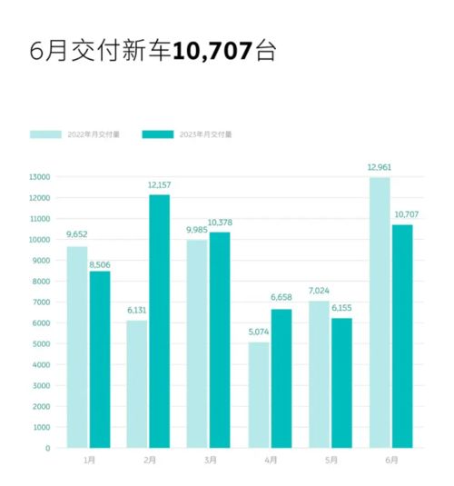 新能源各品牌交易量对比