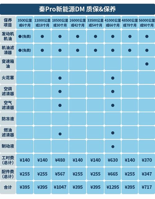 新能源车保养费多少