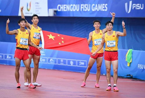 中国男子4x100米接力第七